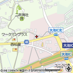 静岡県掛川市大池2741周辺の地図