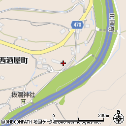 広島県三次市西酒屋町1201周辺の地図