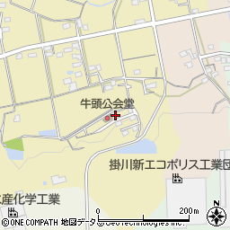 静岡県掛川市逆川841周辺の地図