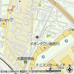 兵庫県加古川市東神吉町出河原901周辺の地図