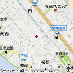 愛知県豊橋市下地町門61周辺の地図