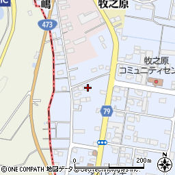 静岡県牧之原市布引原1096周辺の地図