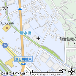 静岡県榛原郡吉田町片岡106周辺の地図