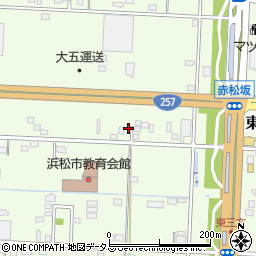 静岡県浜松市中央区東三方町227周辺の地図