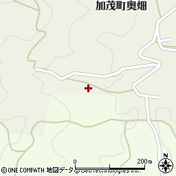 京都府木津川市加茂町奥畑（西ノ奥）周辺の地図