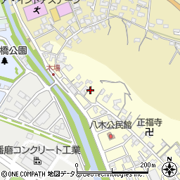 兵庫県姫路市木場1184周辺の地図