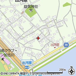 兵庫県加古川市東神吉町出河原301周辺の地図