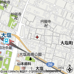 兵庫県姫路市大塩町511周辺の地図