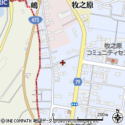静岡県牧之原市布引原1096-1周辺の地図