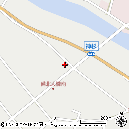 広島県三次市江田川之内町526周辺の地図