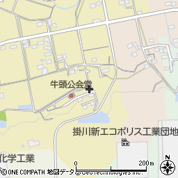 静岡県掛川市逆川840-1周辺の地図