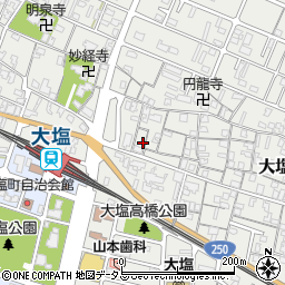 兵庫県姫路市大塩町501周辺の地図