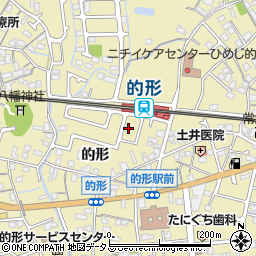 兵庫県姫路市的形町的形1742周辺の地図