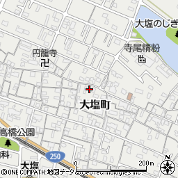 兵庫県姫路市大塩町589周辺の地図