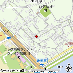 兵庫県加古川市東神吉町出河原338周辺の地図