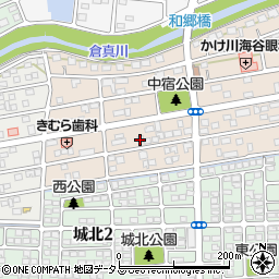 ちゅうか掛川飯店周辺の地図