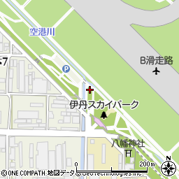 兵庫県伊丹市岩屋三反長周辺の地図