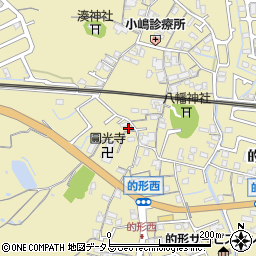 兵庫県姫路市的形町的形1393周辺の地図
