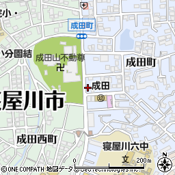 香月成田店周辺の地図