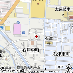 大阪府寝屋川市石津中町20周辺の地図