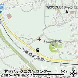 静岡県掛川市富部206-4周辺の地図