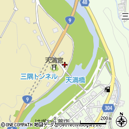島根県浜田市三隅町向野田221-11周辺の地図