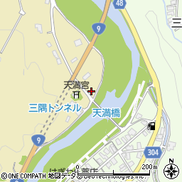 島根県浜田市三隅町向野田221周辺の地図