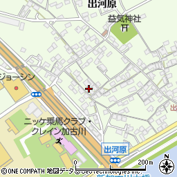 兵庫県加古川市東神吉町出河原340周辺の地図