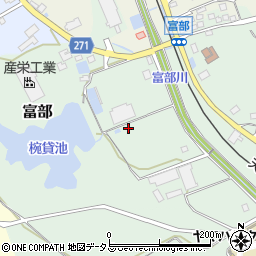 静岡県掛川市富部72周辺の地図