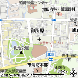 静岡県掛川市御所原周辺の地図