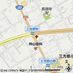 日産レンタカー浜松三方原店周辺の地図