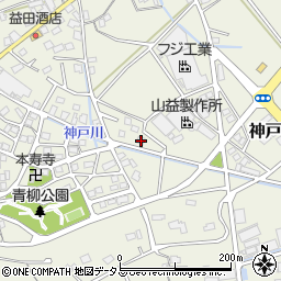 静岡県榛原郡吉田町神戸2914周辺の地図