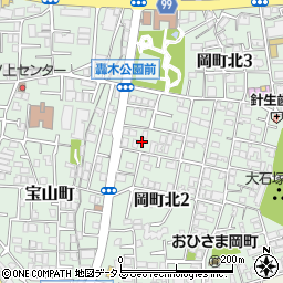有限会社ケアネット大阪ヘルパーセンター周辺の地図