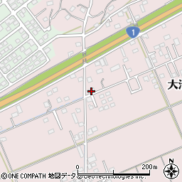 静岡県掛川市大池231周辺の地図