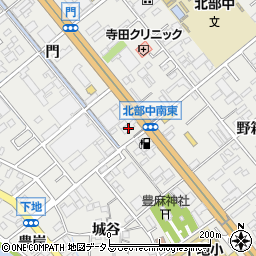 愛知県豊橋市下地町門58周辺の地図
