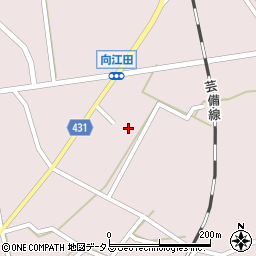 広島県三次市向江田町824周辺の地図