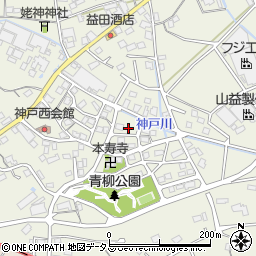 静岡県榛原郡吉田町神戸4028周辺の地図
