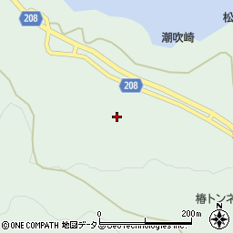 東京都大島町泉津不重186周辺の地図