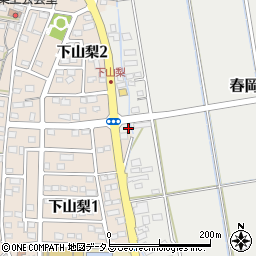 静岡県袋井市春岡1141周辺の地図
