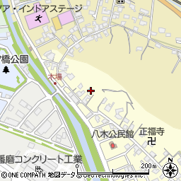 兵庫県姫路市木場1185周辺の地図