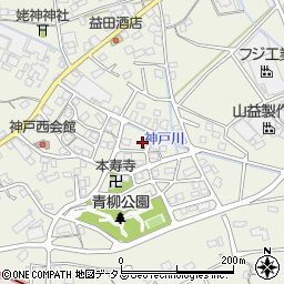 静岡県榛原郡吉田町神戸4017-1周辺の地図