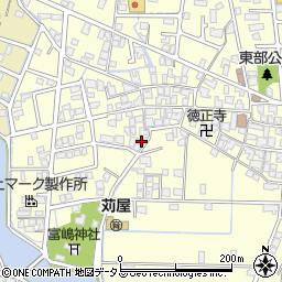 兵庫県たつの市御津町苅屋154周辺の地図