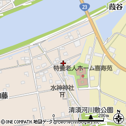 愛知県豊橋市前芝町加藤27周辺の地図