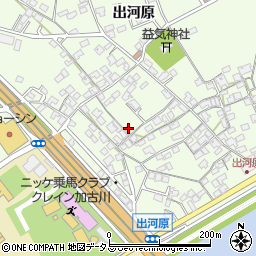 兵庫県加古川市東神吉町出河原344周辺の地図