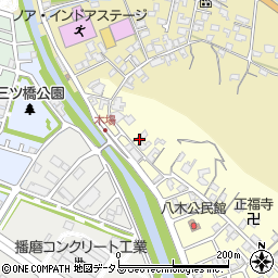 兵庫県姫路市木場1174周辺の地図