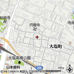兵庫県姫路市大塩町535周辺の地図