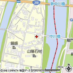 兵庫県たつの市御津町苅屋1266周辺の地図