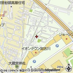 兵庫県加古川市東神吉町出河原884周辺の地図