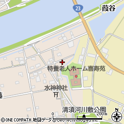 愛知県豊橋市前芝町加藤26周辺の地図