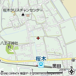 静岡県掛川市富部636-6周辺の地図